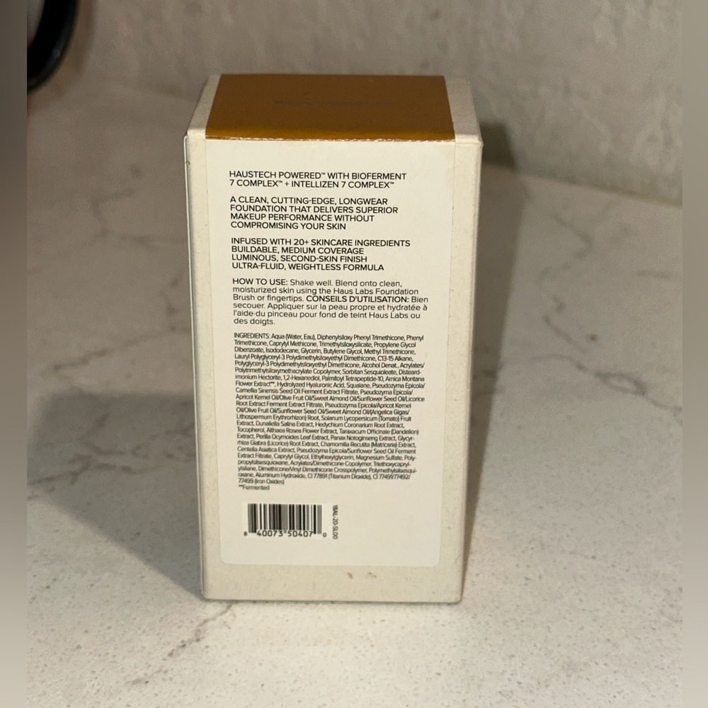 Haus Labs by Lady Gaga Triclone Foundation Unopened shade 370 Medium Neutral - Picture 3 of 3
